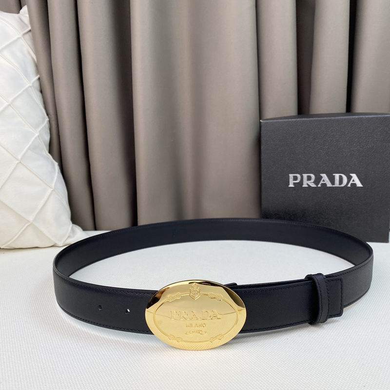 Prada belt 35mmX95-125cm 7D01